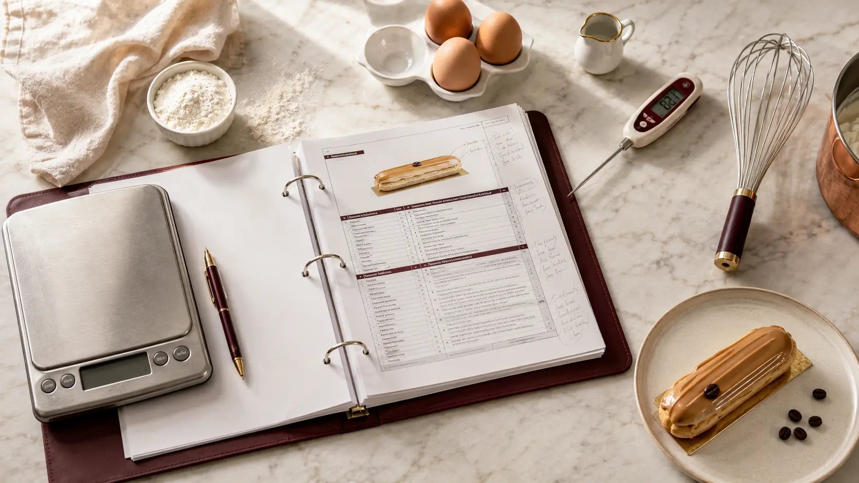 Fiche technique de pâtisserie, la trame qui simplifie votre prod