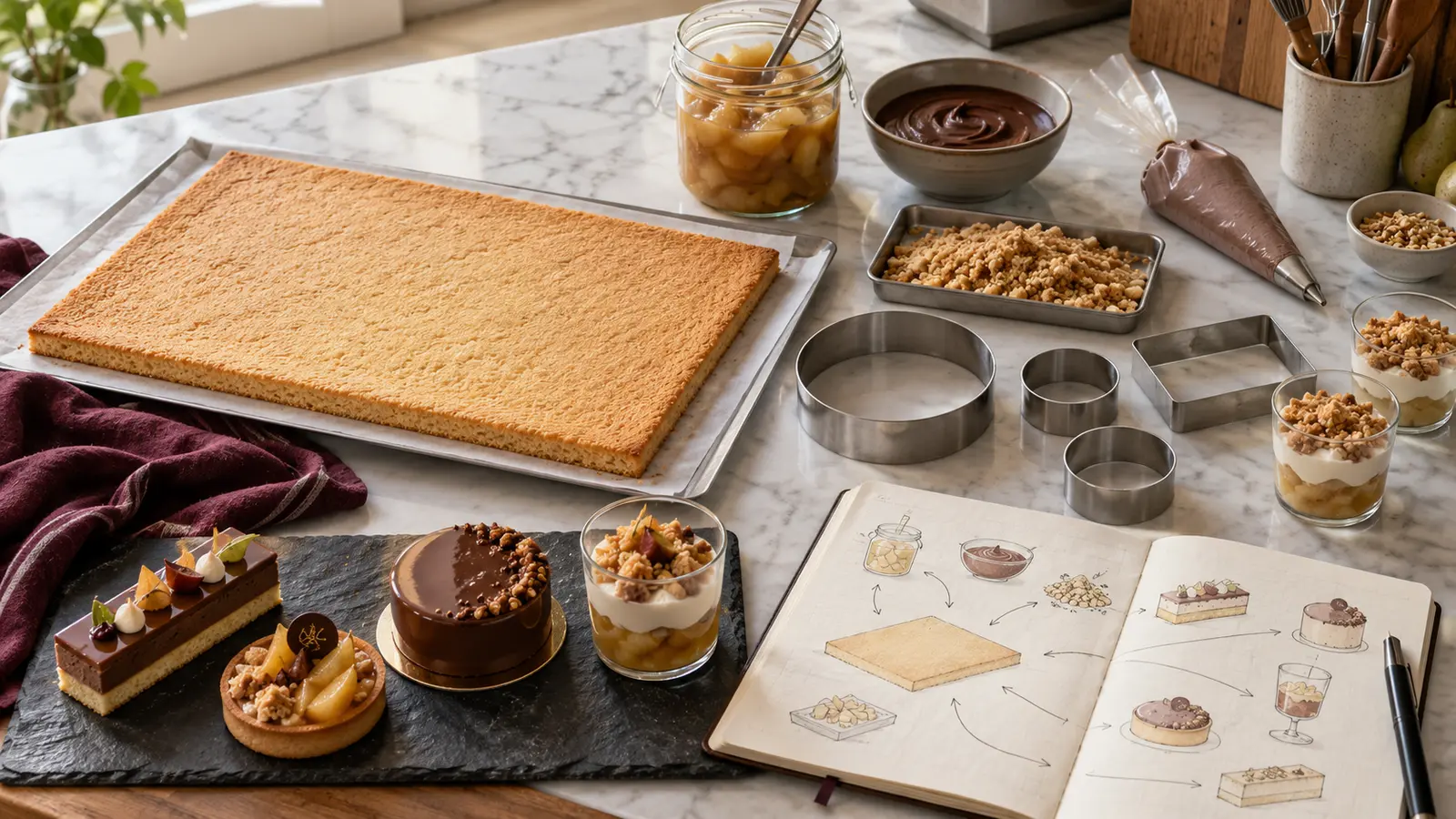 Rationaliser sa production en pâtisserie sans appauvrir son offre