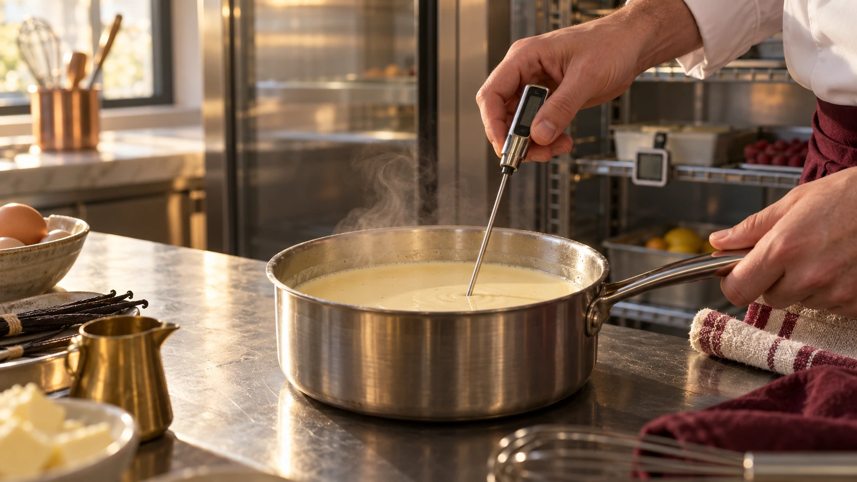 Thermomètres en pâtisserie, ça sert à tout